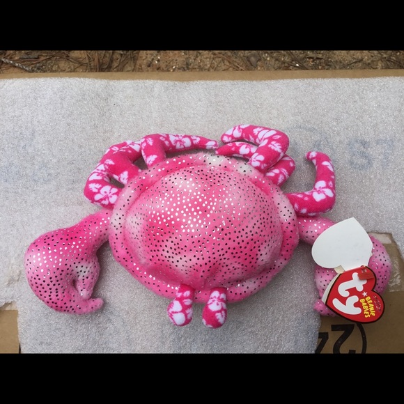 Ty Beanie Baby Sunburst the Crab with Tag - Picture 2 of 5
